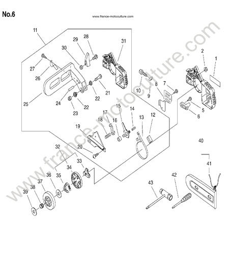 EMBRAYAGE ECHO CS3050