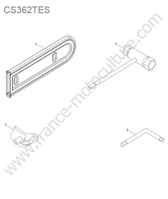 Accessoires ECHO CS362