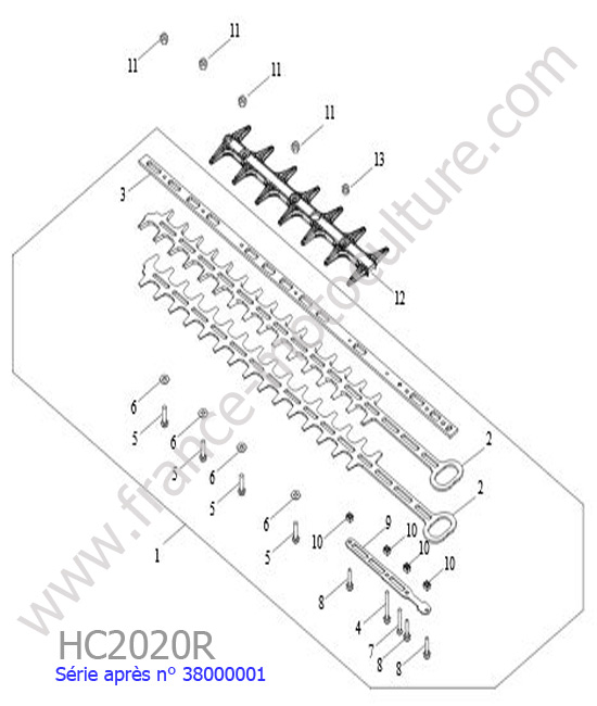 Lame coupe ECHO HC2020R
