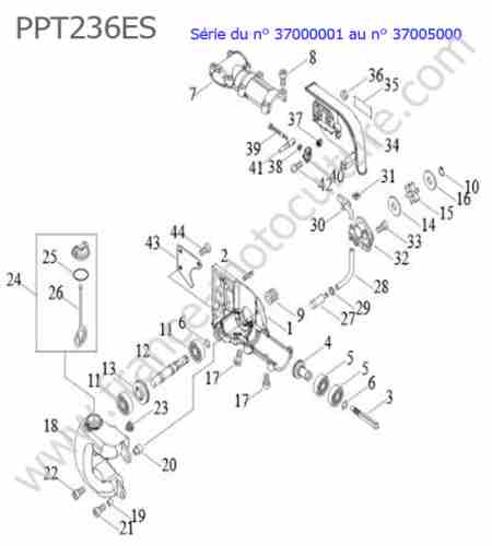 ECHO - PPT236ES-1 : Reducteur