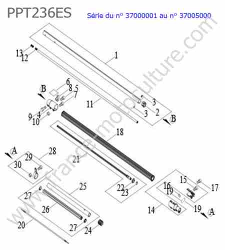 ECHO - PPT236ES-1 : Tube principal