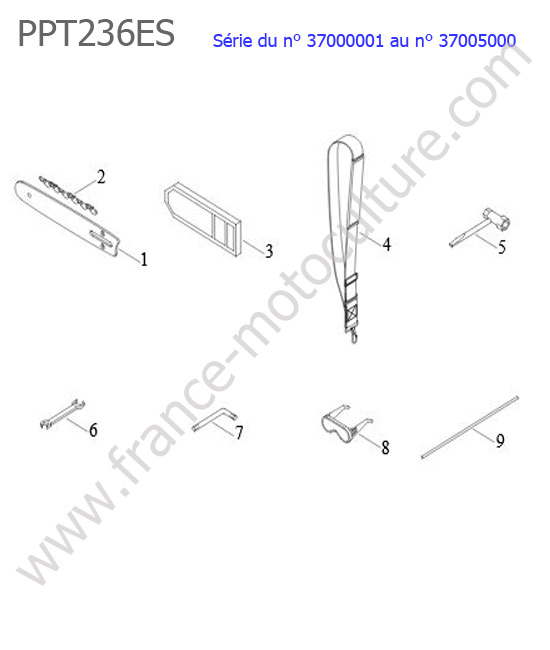 Accessoires ECHO PPT236ES-1