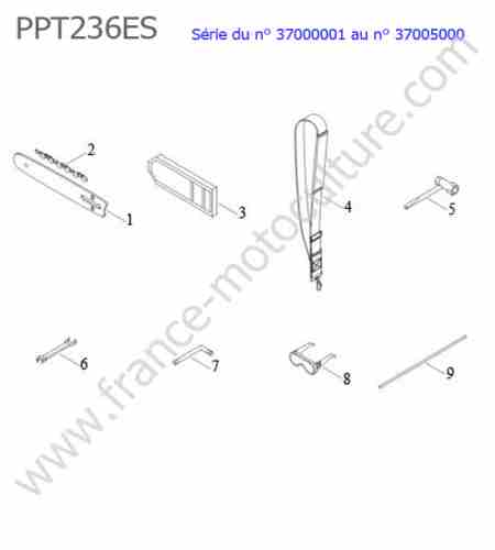 ECHO - PPT236ES-1 : Accessoires