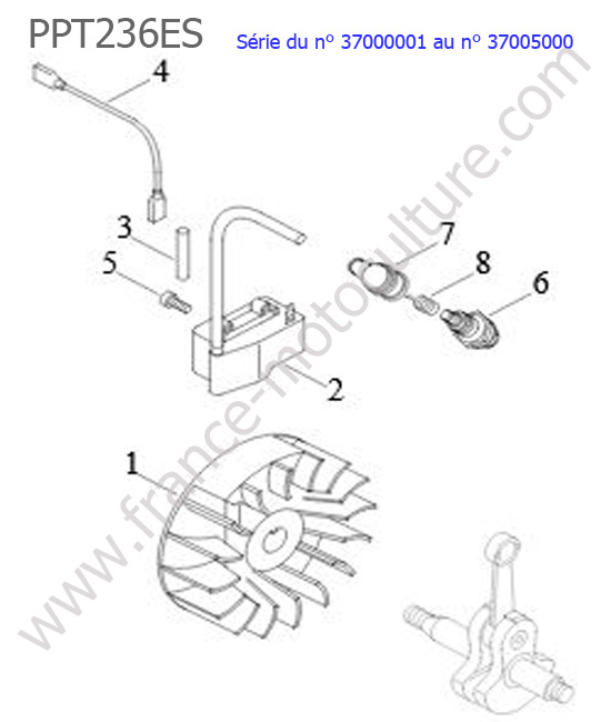 Allumage ECHO PPT236ES-1