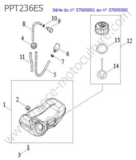 Reservoir essence ECHO PPT236ES-1