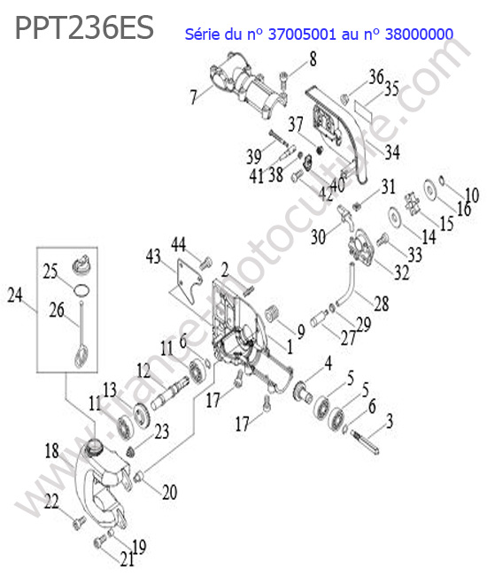 Reducteur ECHO PPT236ES-2