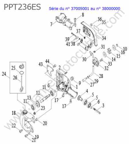 ECHO - PPT236ES-2 : Reducteur