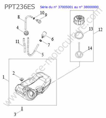 ECHO - PPT236ES-2 : Reservoir carburant
