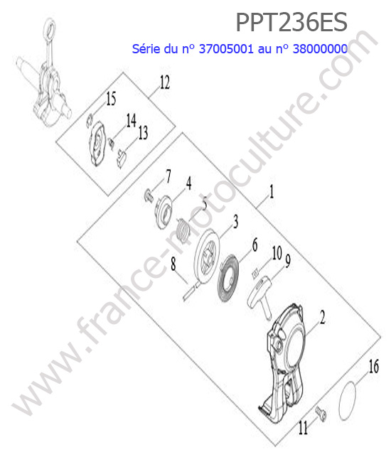 Lanceur ECHO PPT236ES-2