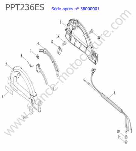 ECHO - PPT236ES-3 : Accelerateur