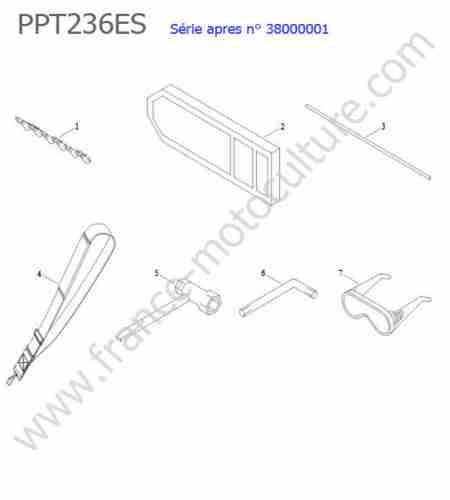ECHO - PPT236ES-3 : Accessoires