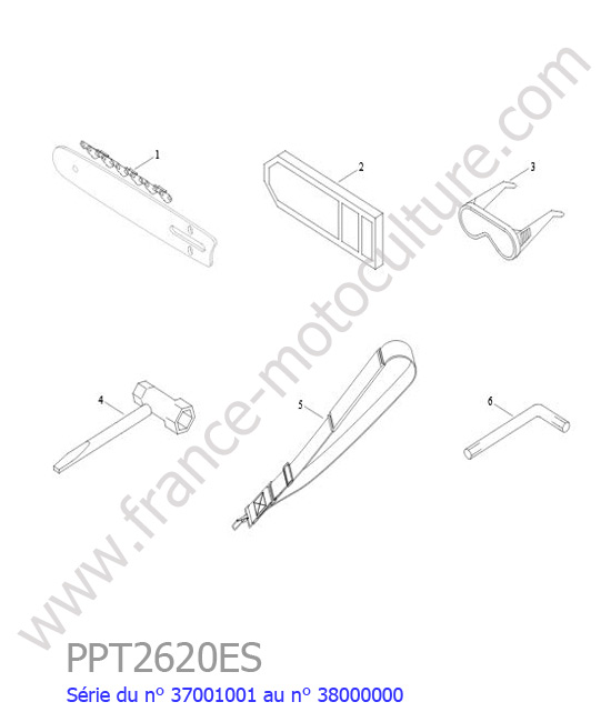 Accessoires ECHO PPT2620ES-1