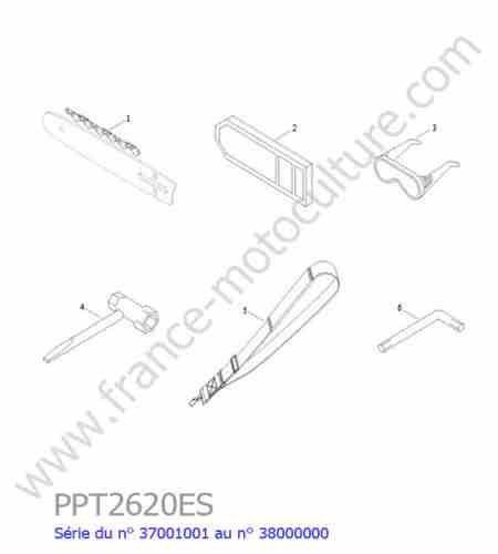 ECHO - PPT2620ES-1 : Accessoires