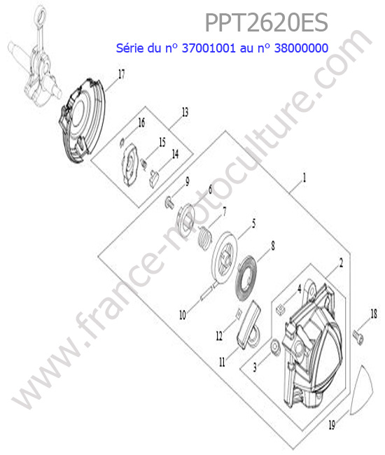 Lanceur ECHO PPT2620ES-1