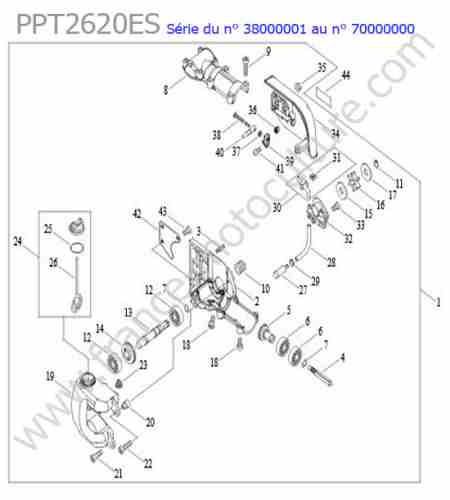 ECHO - PPT2620ES-2 : Reducteur