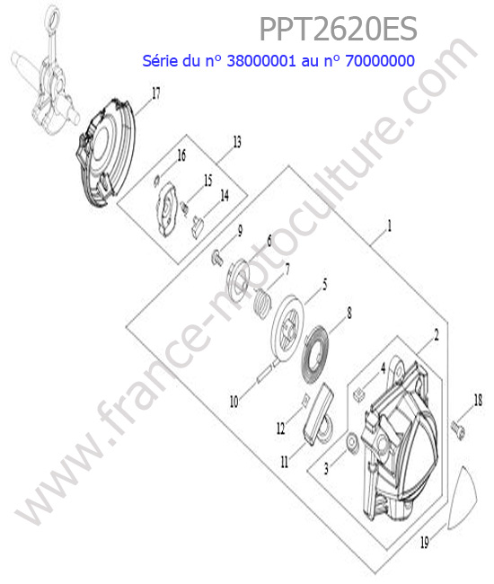 Lanceur ECHO PPT2620ES-2