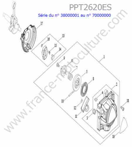 ECHO - PPT2620ES-2 : Lanceur