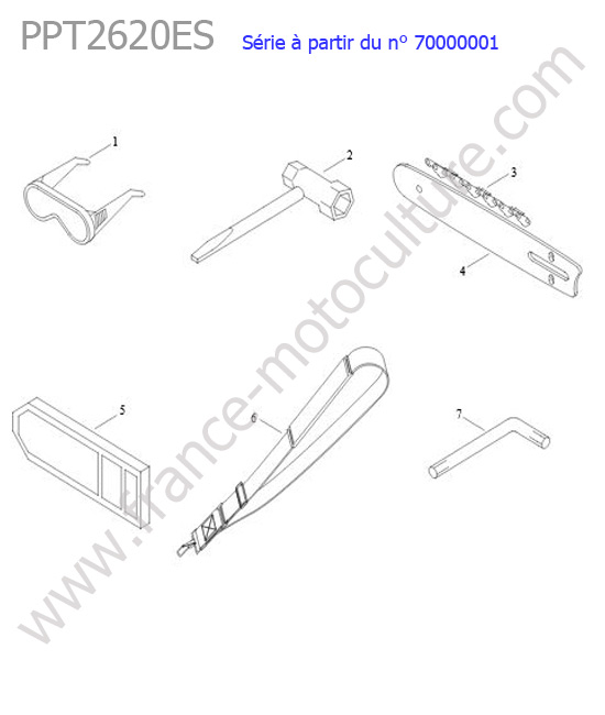 Accessoires ECHO PPT2620ES-3