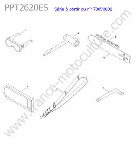 ECHO - PPT2620ES-3 : Accessoires