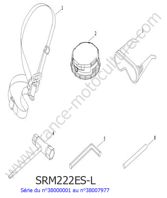 Accessoires ECHO SRM222ESL-3
