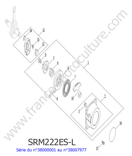 Lanceur ECHO SRM222ESL-3
