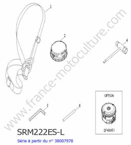 ECHO - SRM222ESL-4 : Accessoires
