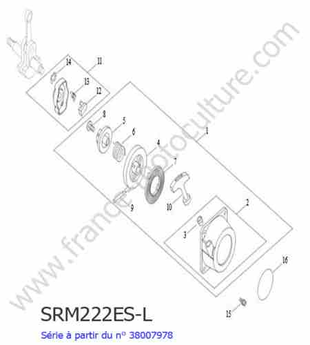 ECHO - SRM222ESL-4 : Lanceur