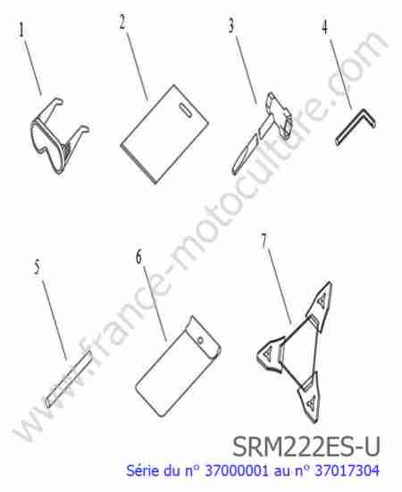 ECHO - SRM222ESU-1 : Accessoires