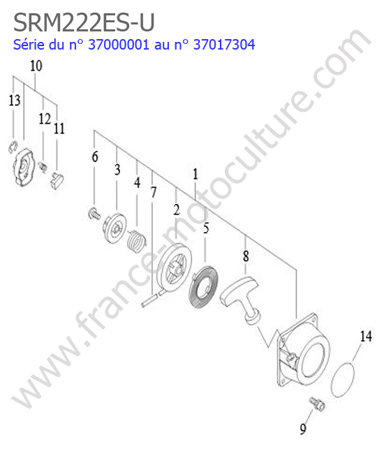Lanceur ECHO SRM222ESU-1
