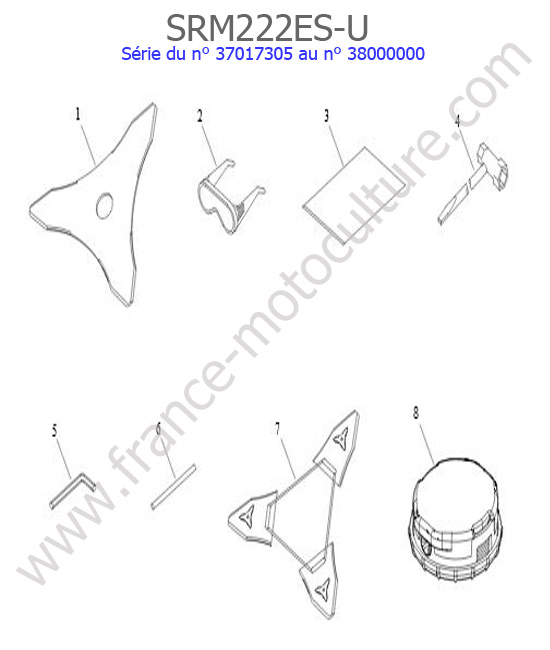 Accessoires ECHO SRM222ESU-2
