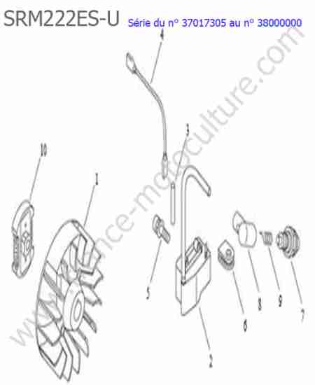ECHO - SRM222ESU-2 : Allumage