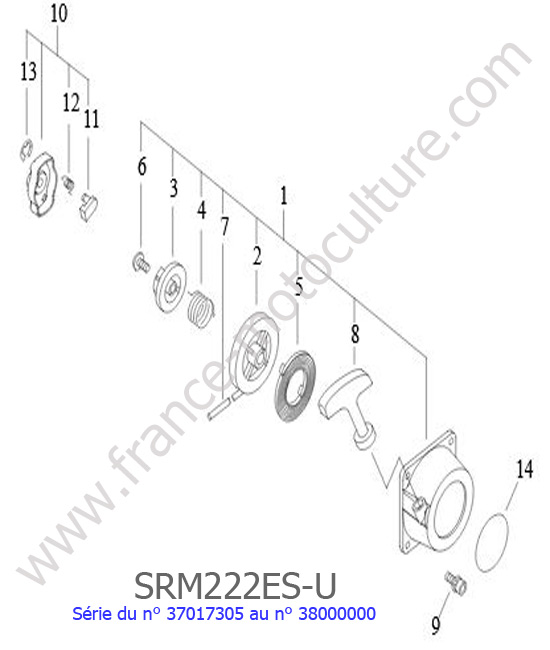 Lanceur ECHO SRM222ESU-2