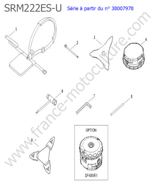 Accessoires ECHO SRM222ESU-4