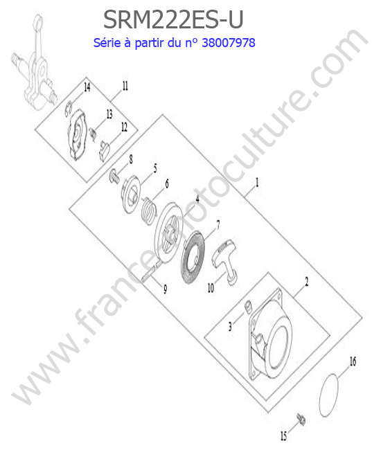 Lanceur ECHO SRM222ESU-4