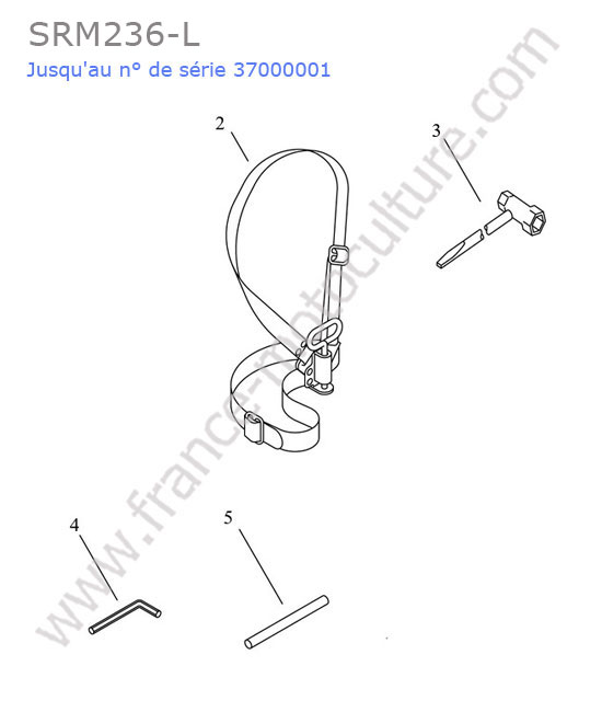 Accessoires ECHO SRM236-1