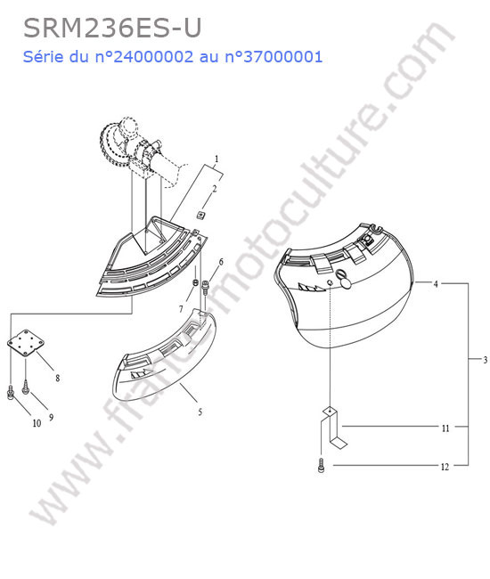 Protection ECHO SRM236-10