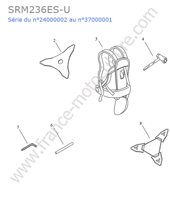 Accessoires ECHO SRM236-10