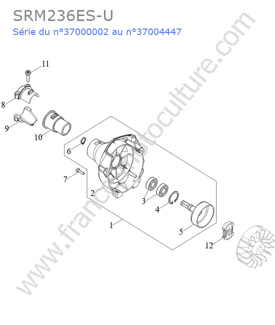 Embrayage ECHO SRM236-11