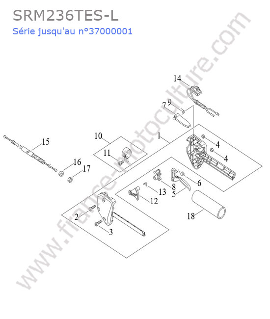 ECHO - SRM236-12 : Accelerateur