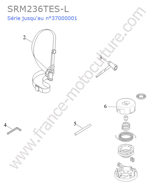 Accessoires ECHO SRM236-12
