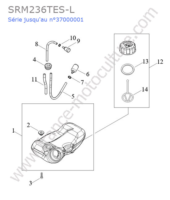 ECHO - SRM236-12 : Reservoir essence