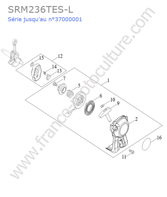 ECHO - SRM236-12 : Lanceur