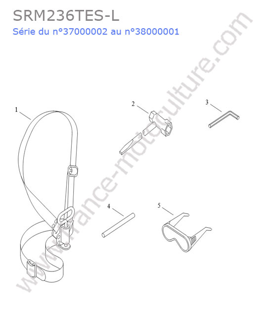Accessoires ECHO SRM236-13
