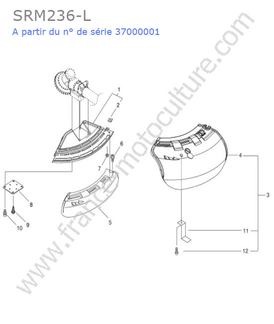 Protection ECHO SRM236-2