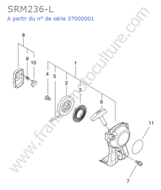 Lanceur ECHO SRM236-2