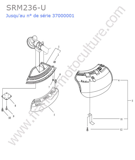 Protection ECHO SRM236-3