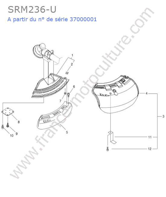 Protection ECHO SRM236-4