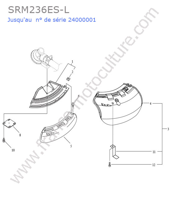 Protection ECHO SRM236-5