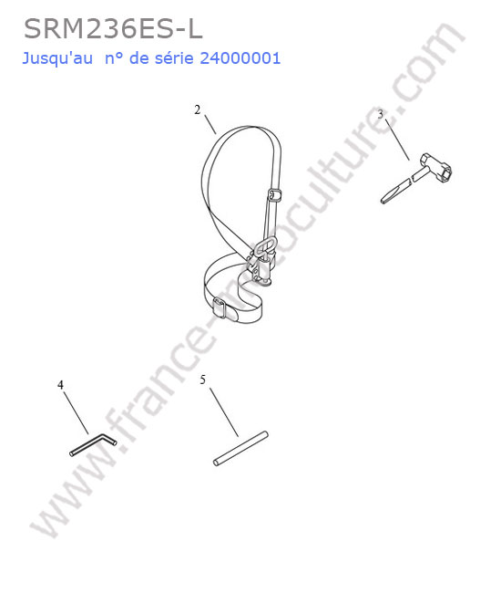Accessoires ECHO SRM236-5