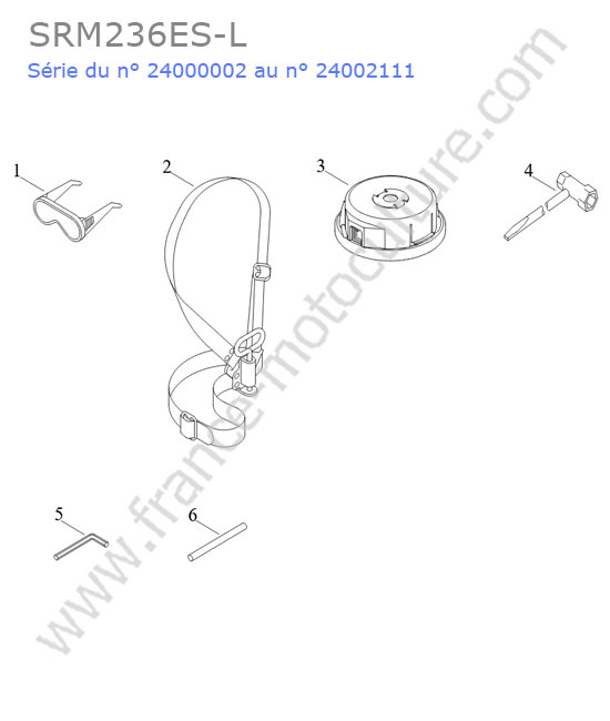 Accessoires ECHO SRM236-6